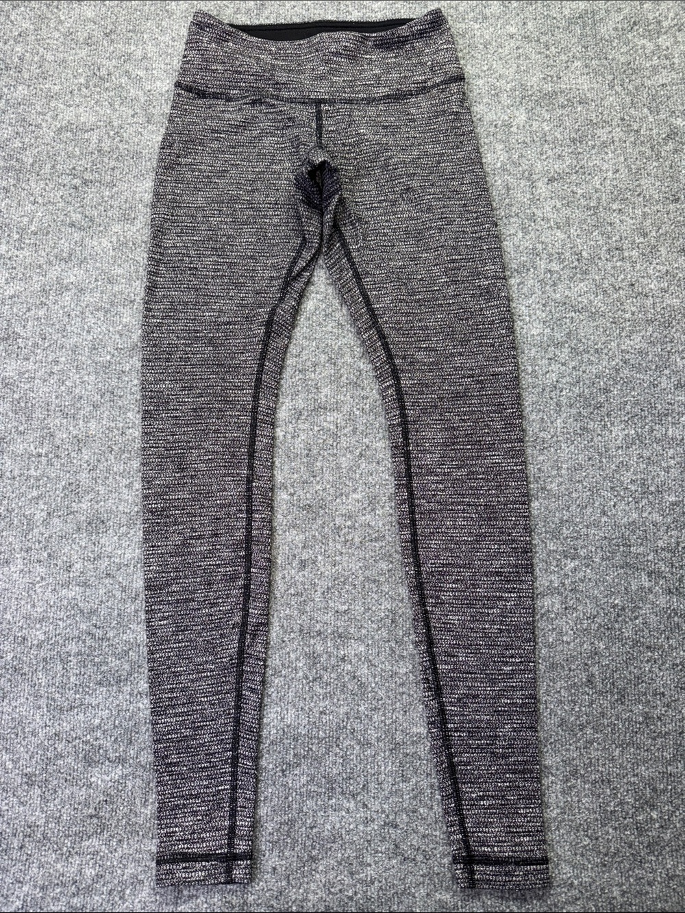lululemon athletica Heathered Charcoal Gray Leggings